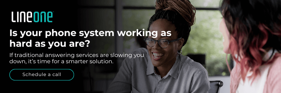 Is your phone system working as hard as you are? If traditional answering services are slowing you down, it’s time for a smarter solution. Schedule a call.